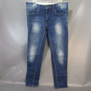 Armani Exchange Skinny Jeans Men's‎ Size 34x34 Blue Denim Pants Stretch Fit A/X